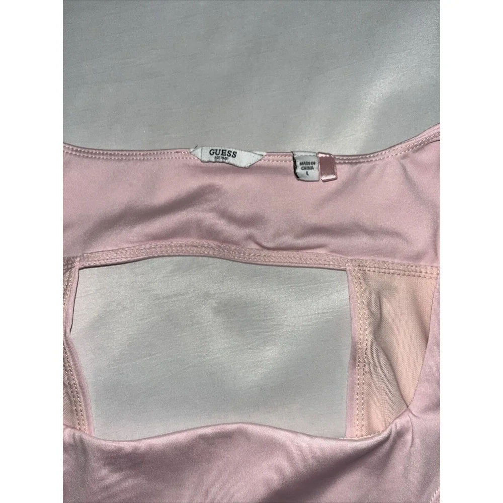 Guess Women’s Activewear Size Large Pink 2 Piece - Picture 5 of 16